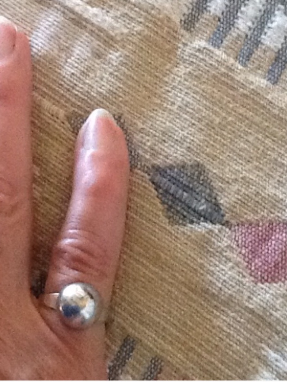 Native Sterling Ball Ring - Picture 3 of 4